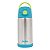 Garrafinha Térmica Infantil Buba Inox Azul 400ml Menino - Imagem 5