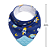 Bandana Babador Com Mordedor Magic Espaço Buba 4m+ Bebê - Imagem 2