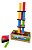 Torre Inteligente Jogo Educativo De Madeira Equilibrio Cor - Imagem 1