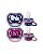 Kit 2un Chupeta Ultra Air 18m+ Philips Avent Elefante Love - Imagem 1