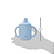 Copo 100% Silicone Azul Buba 6m+ Infantil 120ml Bpa Free - Imagem 5