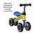 Bicicleta De Equilíbrio 4 Rodinhas S Pedal Infantil Kababy - Imagem 4