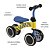 Bicicleta De Equilíbrio 4 Rodinhas S Pedal Infantil Kababy - Imagem 2