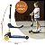 Patinete Blaster Infantil com Assento e Luz de Led KaBaby - Imagem 4