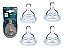 Kit 4un Bicos Mamadeira Avent Classic Nº4 - 6m+ - Anticólica - Imagem 1