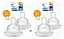 Kit 4un Bicos Mamadeira Avent Classic Nº4 - 6m+ - Anticólica - Imagem 3