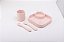 Kit Alimentação Infantil 4pç Silicone Rosa Petit Piá 12m+ - Imagem 2