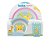 Kit Refeição Animal Fun Buba Pratinho Copinho 3 Pç Girafa - Imagem 1