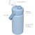 Garrafa Térmica Azul Buba Quente ou Frio Parede Dupla 350ml - Imagem 3