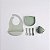 Kit Alimentação Infantil 6 Peças Silicone Petit Piá Verde - Imagem 2