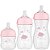 Kit 3 Mamadeiras Buba Easy Flow BPA Free Nuvem Rosa - Imagem 4