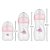 Kit 3 Mamadeiras Buba Easy Flow BPA Free Elefante Rosa 0m+ - Imagem 5