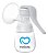 Bomba Tira Leite Manual Portátil Confortável Livre Bpa 180ml - Imagem 4