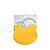 Babador Silicone Com Pega Migalhas Amarelo Petit Pia 6m+ - Imagem 1