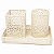 Kit Organizador Multiuso 3 Peças Porta Objetos Decorativo - Imagem 1