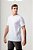 CAMISETA DE MALHA ALGODÃO MASCULINA BRANCA - Imagem 2