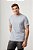 CAMISETA DE MALHA ALGODÃO MASCULINA CINZA MESCLA - Imagem 2