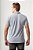 CAMISA POLO MASCULINA CINZA MESCLA - Imagem 3