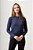 CAMISA TÉRMICA SEGUNDA PELE COM PROTEÇÃO UV50+ FEMININA AZUL MARINHO - Imagem 2