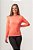 CAMISA TÉRMICA SEGUNDA PELE COM PROTEÇÃO UV50+ FEMININA LARANJA FLUOR - Imagem 2