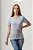 CAMISA DE MALHA FEMININA CINZA MESCLA - Imagem 1