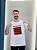 CAMISETA DE MALHA OITO PATAMAR ALGODÃO MASCULINA BRANCA - Imagem 1