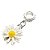 Berloque Flor Gerbera Banhado em Prata 925 - Imagem 1