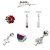 Kit 5 Berloques + 1 Pulseira Life  + Brinde - Imagem 2