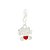 Berloque Hello Kitty Pandora Life Banhado A Prata 925 - Imagem 1