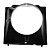 DEFLETOR AR Radiador F250/350/4000 2014/ CUMMINS F350/4000 - Imagem 1