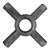 CRUZETA Diferencial Traseiro FORD/VW MOD 230 VA1502 - Imagem 1