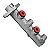 Cilindro MESTRE Freio S10/BLAZER 1'POL C/ABS 4RD - Imagem 1