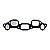 Junta Coletor Escape CII /83 GAS - Imagem 1