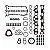 Jogo Junta Motor Superior S/CAB C/ Retentor S10 TRAILBLAZER DURAMAX 2.8 12/... - Imagem 1