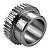 ANEL ROTOR SEMI EIXO Traseiro S10 TRAILBLAZER 2012/2016 38D C/ABS - Imagem 1