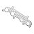 Junta Coletor Escape HILUX 2005/ - HIACE 2009/ - 2.7 16V - 2TR-FE DOHC FLEX - Imagem 1