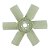 HELICE Motor MWM 7/8.100/8.140 DE 94 A 97 6 PAS 1932 de a - Imagem 1