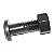 Parafuso e Porca de Roda Dianteira F13000/21000 Raiada BD2T1063 - Imagem 1