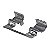 Mola Pastilha Freio Dianteiro S10 2012 Inferior/Superior 1 Lado 13001 PATR - Imagem 1