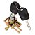 Cilindro Porta Direito com Chave MAN TGX 28440 29440 29480 - Imagem 1