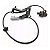 Sensor de Antibloqueio Traseiro Esquerdo Hilux SR/SRV 2012/2015 65cm com VSC 2 Vias - Imagem 1