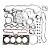 Jogo Junta Motor Inferior/Superior Cummins ISF 2.8 Com Retentor Válvula - Imagem 1