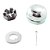 Kit Calota Roda Dianteira F100/1000 /92 9316 PATRAL - Imagem 1