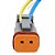 Chicote 2 Vias Conector Fêmea 1.5mm Linha Deutsch - Imagem 1