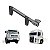 Suporte Para Paralama Dianteiro Lado Esquerdo Volkswagen 24220/18310 - Imagem 1