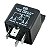 Relé Auxiliar 40A 12V 4 Terminais com Suporte - Imagem 1