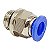 CONECTOR MACHO 8MMX1/4 - Imagem 1