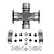 Cruzetas Universais para Cardan Volkswagen/Ford/Iveco Mercedes-Benz - Imagem 1
