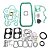 Jogo Junta Motor MWM 4.12 4 Cilindros Com Retentor Completo - Imagem 1