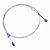 Cabo Engate Câmbio Cinza Volvo FH/FM/VM Sem Regulagem 3.040mm - Imagem 1
